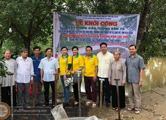 Quỹ từ thiện TVTV tham dự lễ thi công cầu Tường Vân 20 – Hậu Giang KHAO-SAT-TUONG-VAN-20-6-1