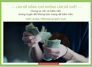 Chết đi rồi, tiền chỉ là giấy vụn chet di roi tien chi la giay vun