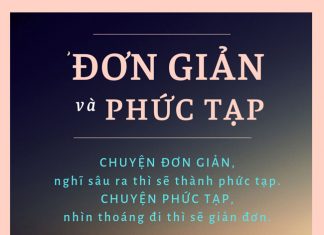 Phức Tạp Và Đơn Giản phuc tap va don gian