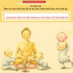 Khổ đau vốn từ tâm sinh, cũng từ tâm mà diệt đi. kho dau vong tu tam sinh