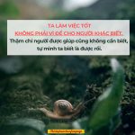 Vì sao phải làm việc thiện? vi sao phai lam viec thien