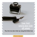 Tha thứ cho chính mình tha thu cho ban than