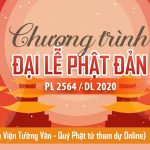 Chương Trình Đại Lễ Phật Đản PL 2564 – DL 2020 xtrinhweb