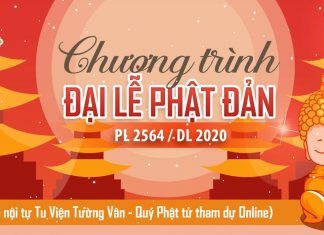 Chương Trình Đại Lễ Phật Đản PL 2564 – DL 2020 xtrinhweb