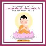 Kinh Pháp Cú – Phẩm Ngàn (Câu 100) kinh phap cu 100