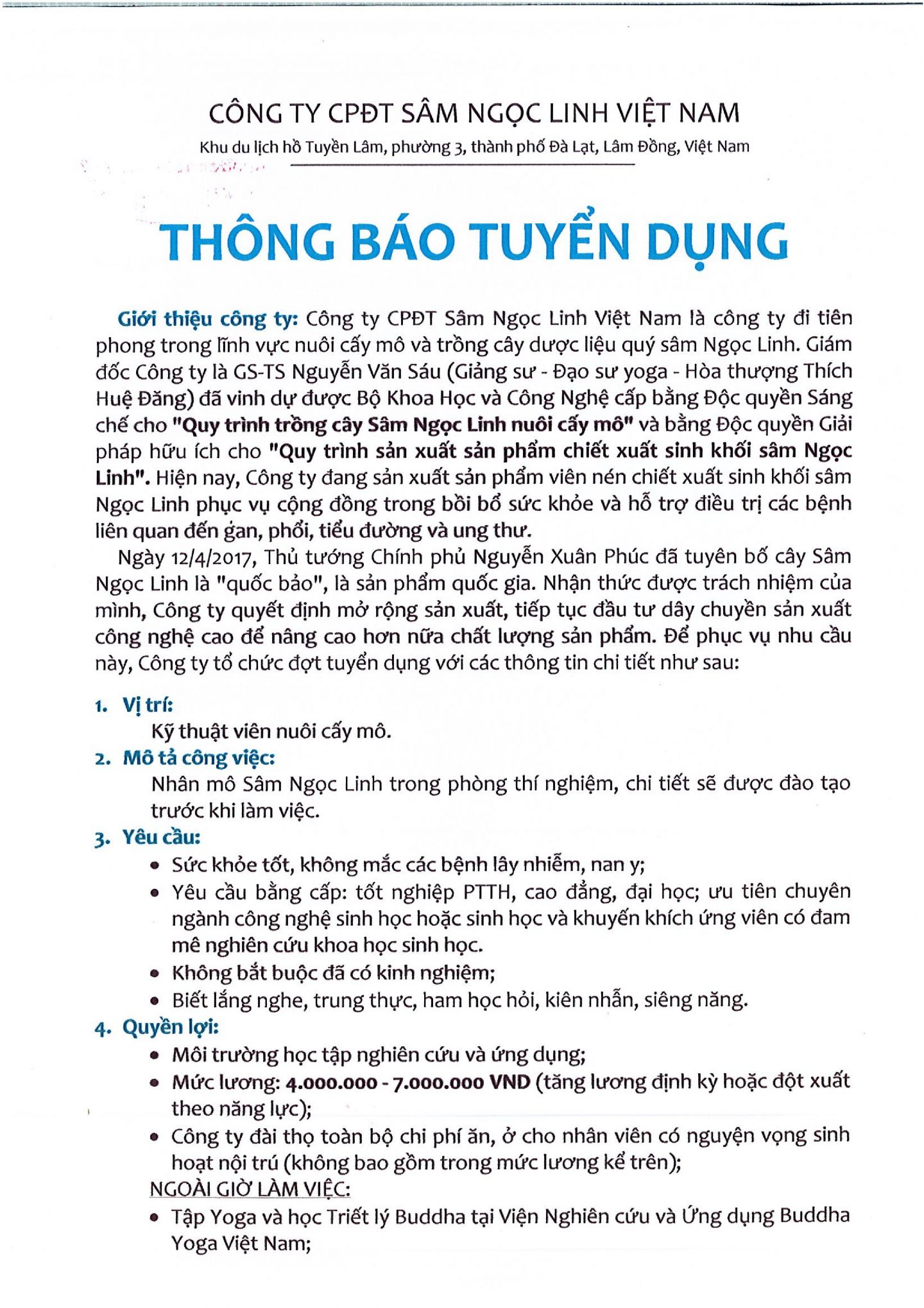 TBTD Sâm Ngọc Linh 001