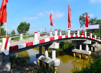 TVTV: Khánh Thành Cầu Tường Vân 21 – Bến Lức – Long An trao cau long an 2