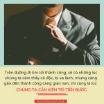 Cần kiên trì tiến bước can kien tri tien buoc