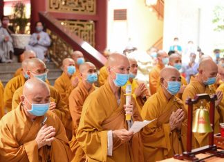 TVTV: Lễ Tự Tứ, Tạ Pháp và cúng dường Trai Tăng nhân mùa Vu Lan Báo Hiếu PL. 2564. man ha 2020 7