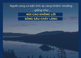 Người bản lĩnh là người có lời nói nhẹ nhàng, khiêm tốn nhã nhặn nguoi co ban linh