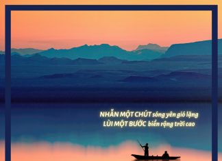 Những điều có ích để cuộc sống suôn sẻ nhan mot chut song yen gio lang