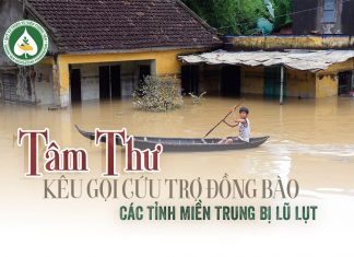 Tâm thư Kêu gọi cứu trợ đồng bào các tỉnh bị lũ lụt miền Trung SLIDEMIENTRUNG2020