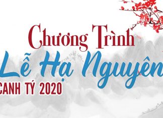 Chương trình Lễ Hạ Nguyên – Canh Tý 2020 lehanguyenppudb