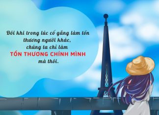 Đừng tự làm tổn thương chính mình dung ton thuong nguoi khac 1