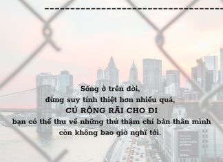 Bảy thứ mà người nào cũng có thể cho bay thu ma nguoi nao cung co the cho nguoi khac