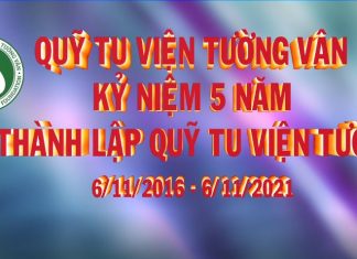 TVTV: Đôi lời kỷ niệm 5 năm ngày thành lập quỹ từ thiện Tu viện Tường Vân 06/11/2016 – 06/11/2021 Capture