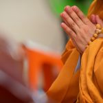 TVTV: Trang nghiêm buổi thuyết pháp và lễ Quy Y Tam Bảo Online nhân vía Rằm Hạ Nguyên le ha nguyen 14