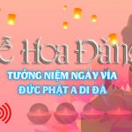 Lễ Hoa Đăng tưởng niệm ngày vía Đức Phật A Di Đà slide hoadang