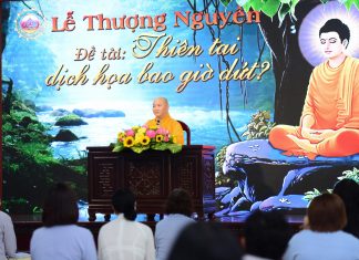 TVTV: Trang nghiêm buổi tụng Kinh Online và Quy Y Tam Bảo nhân Rằm Thượng Nguyên le thuong nguyen 2021 4 1