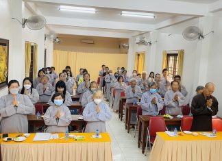 TVTV: Phiên họp cho kế hoạch tái khởi động khóa tu MNAL hop btc2022 20 1