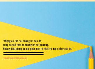 Thay đổi cuộc đời bắt đầu từ những lời nói Thay doi cuoc doi tu loi noi