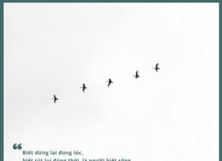 Từ Bỏ theo lời Phật dạy BIET DUNG DUNG LUC