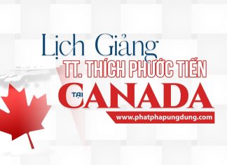 Lịch thuyết pháp TT.Thích Phước Tiến tại Canada – Nhâm Dần 2022 canadaslide