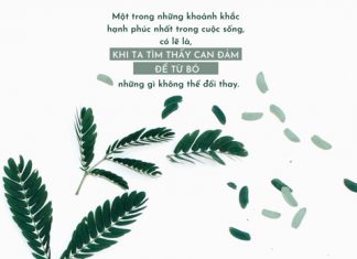 Can đảm để từ bỏ những gì không thể đổi thay can dam tu bo