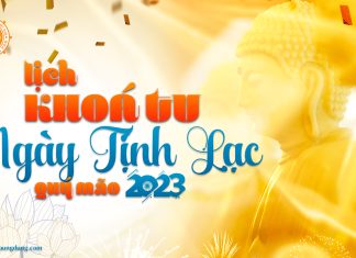 Lịch Khóa Tu Ngày Tịnh Lạc năm Quý Mão – 2023 webkhoatu2023