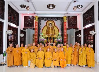 Bình Chánh: Chư tôn đức Ban chỉ đạo An Cư Kiết Hạ TP.HCM quang lâm Hạ trường Tu viện Tường Vân 103A7884