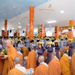 TVTV: Trang nghiêm lễ Tự Tứ, dâng Pháp Y công đức tại trường hạ Tu Viện Tường Vân DSC 8431