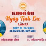 KHÓA TU NGÀY TỊNH LẠC lần 15 kt15