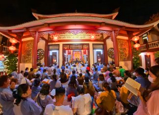 TVTV: Khóa lễ Sám Hối và truyền trao Tam Quy Ngũ Giới nhân lễ Thượng Nguyên 0 (1)