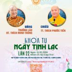 Khóa Tu NGÀY TỊNH LẠC lần 22 kt22