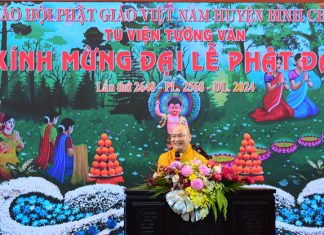 TVTV: Trang nghiêm Buổi Thuyết Pháp và Trì Tụng Thi Kệ Cuộc Đời Đức Phật phat dan 1404 (6)