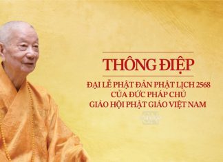 Thông điệp Đại lễ Phật đản Phật lịch 2568 của Đức Pháp chủ Giáo hội Phật giáo Việt Nam thông điệp Phật đản