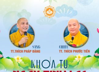 KHÓA TU NGÀY TỊNH LẠC lần 26 KT26