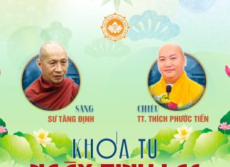 KHÓA TU NGÀY TỊNH LẠC lần 27 KT 27