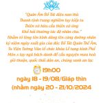 Lê Vía Bồ Tát Quán Thế Âm Xuất Gia (18 – 19/09/Giáp Thìn) VIA QUAN AM BO TAT 2024 3