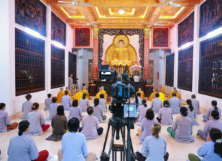 TVTV: Khóa Lễ Trì Tụng Đại Bi Thần Chú Nguyện Cầu Mưa Bão Sớm Tiêu Trừ, Người Người Được Bình An và Hạnh Phúc lễ tri chu dai bi 17