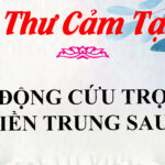 THƯ CẢM TẠ – VẬN ĐỘNG CỨU TRỢ ĐỒNG BÀO MIỀN TRUNG SAU BÃO LŨ 6