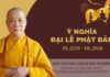 Ý nghĩa Đại lễ Phật đản PL.2570: Từ bi – Trí tuệ – Đoàn kết – Trách nhiệm xã hội ht bảo nghiêm