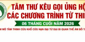 TÂM THƯ KÊU GỌI ỦNG HỘ Các Chương Trình Từ Thiện 06 tháng cuối năm Bính Ngọ – 2026 VU LAN (1)