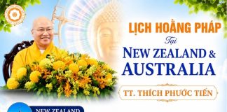 LỊCH GIẢNG CỦA TT. THÍCH PHƯỚC TIẾN TẠI NEW ZEALAND & AUSTRALIA lich giang tai UC