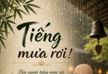 TIẾNG MƯA RƠI! – Thích Phước Tiến tiếng mưa rơi