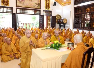 TVTV: Trang Nghiêm Lễ Tự Tứ Và Dâng Pháp Y Công Đức Tại Trường Hạ Tu Viện Tường Vân PL.2570 tu tu dang y 2026 (41 of 110)